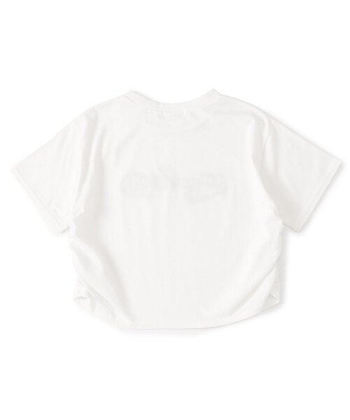 algy（アルジー）の「ラメプリントシャーリング半袖T（Tシャツ/カットソー・キッズ・ミント/チャコール/オフホワイト・SMALL/MEDIUM/X-SMALL/XX-SMALL）」の9枚目の写真