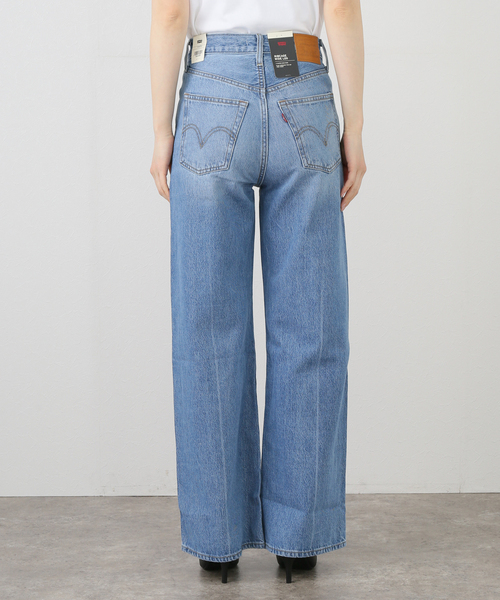 Levi’s MADE&CRAFTED(リーバイスメードアンドクラフテッド)の「【LEVI’S/リーバイス】RIBCAGE WIDE LEG H 223:デニム(デニムパンツ・レディース・サックスブルー・27/26/25)」の10枚目の写真