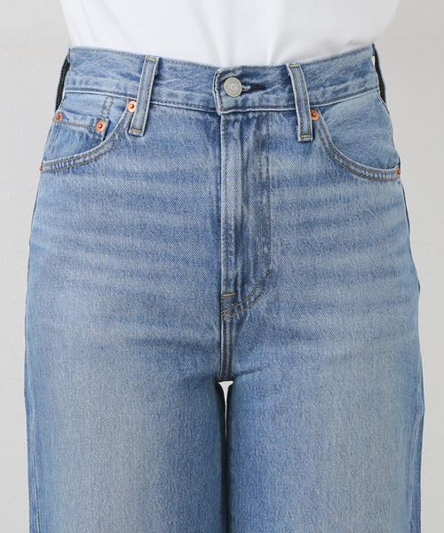 Levi’s MADE&CRAFTED(リーバイスメードアンドクラフテッド)の「【LEVI’S/リーバイス】RIBCAGE WIDE LEG H 223:デニム(デニムパンツ・レディース・サックスブルー・27/26/25)」の12枚目の写真