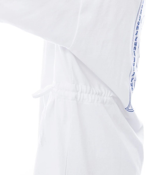 RVCA(ルーカ)の「RVCA レディース MAXI TEE DRESS ワンピース 【2025年春夏モデル】/ルーカバックプリントTシャツワンピース(ワンピース・レディース・ブラック/ホワイト・SMALL/MEDIUM/LARGE)」の7枚目の写真