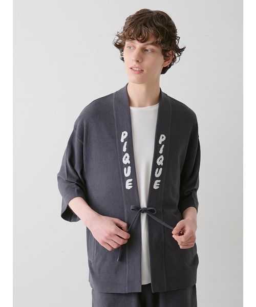 セール】【HOMME】エアリーモコベアかき氷ジャガードピケチャン