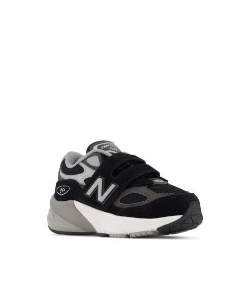Kinetics(キネティクス)の「New Balance 990v6 Hook and Loop(ニューバランス 990v6 フック アンド ループ)(スニーカー・キッズ・ブラック/グレー系・15.0cm/16.0cm/15.5cm/14.0cm/16.5cm/14.5cm)」の9枚目の写真