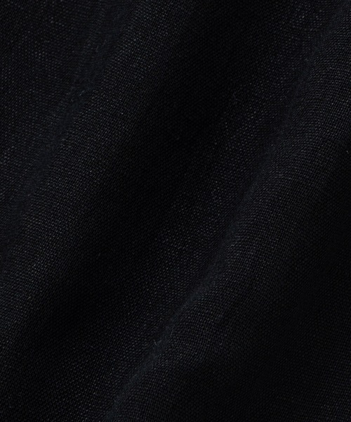 LA MARINE FRANCAISE（マリン フランセーズ）の「ナチュラルリネンガーゼシャツ（シャツ/ブラウス・レディース・ホワイト/ブラック/ブルー・FREE）」の6枚目の写真