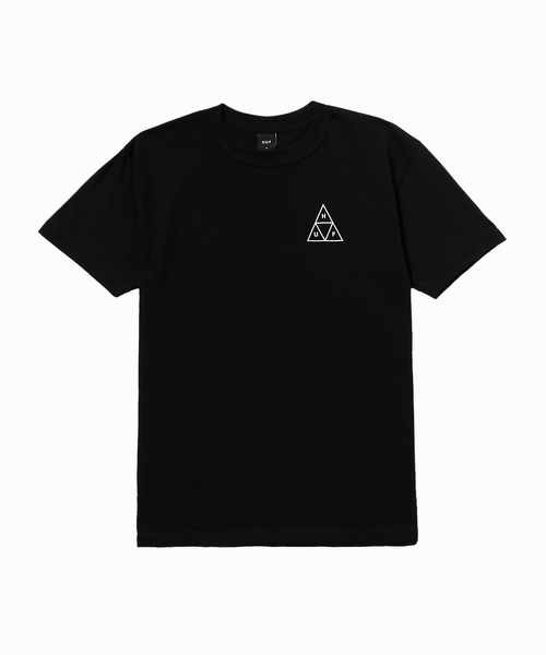 HUF(ハフ)の「【 HUF / SET TT S/S TEE 】- ハフ セット トリプル トライアングル ショート スリーブ Tシャツ(Tシャツ/カットソー・メンズ・ブラック/ウィート/キャメル・S/M/L)」の1枚目の写真