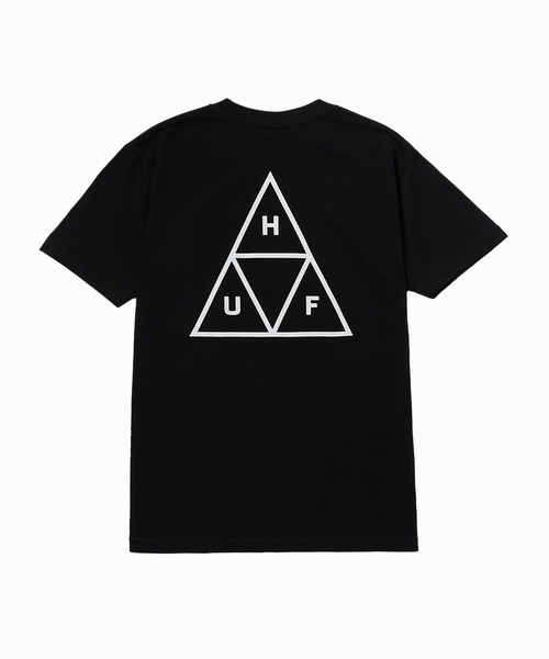 HUF(ハフ)の「【 HUF / SET TT S/S TEE 】- ハフ セット トリプル トライアングル ショート スリーブ Tシャツ(Tシャツ/カットソー・メンズ・ブラック/ウィート/キャメル・S/M/L)」の4枚目の写真