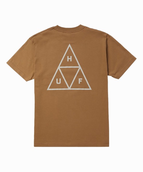 HUF(ハフ)の「【 HUF / SET TT S/S TEE 】- ハフ セット トリプル トライアングル ショート スリーブ Tシャツ(Tシャツ/カットソー・メンズ・ブラック/ウィート/キャメル・S/M/L)」の6枚目の写真