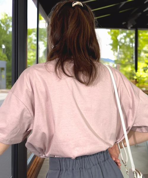 セール】シンプル ロゴ コットン100％ 半袖 Tシャツ 韓国 夏服