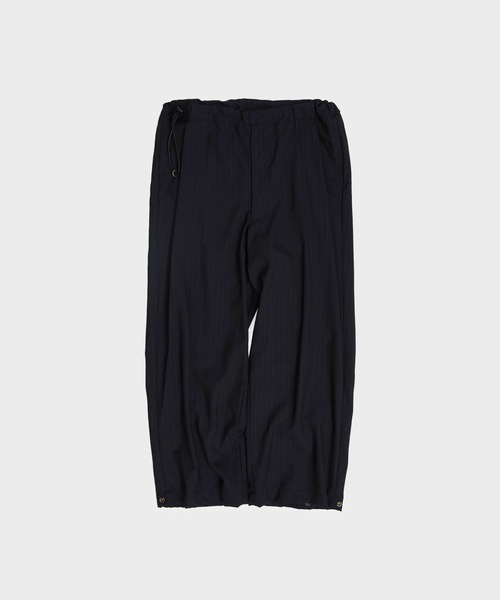 CONZ(コンズ)の「別注wool brainer pants(スラックス・メンズ・ストライプ/ダークグレー・L)」の2枚目の写真