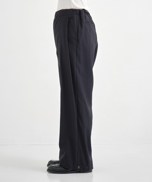 CONZ(コンズ)の「別注wool brainer pants(スラックス・メンズ・ストライプ/ダークグレー・L)」の19枚目の写真