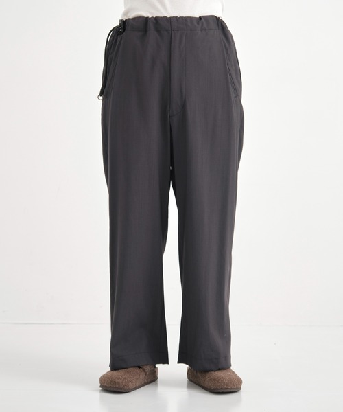 CONZ(コンズ)の「別注wool brainer pants(スラックス・メンズ・ストライプ/ダークグレー・L)」の6枚目の写真