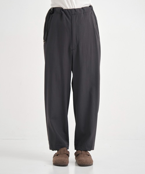 CONZ(コンズ)の「別注wool brainer pants(スラックス・メンズ・ストライプ/ダークグレー・L)」の7枚目の写真