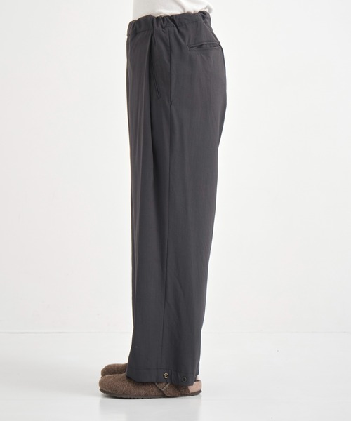 CONZ(コンズ)の「別注wool brainer pants(スラックス・メンズ・ストライプ/ダークグレー・L)」の8枚目の写真