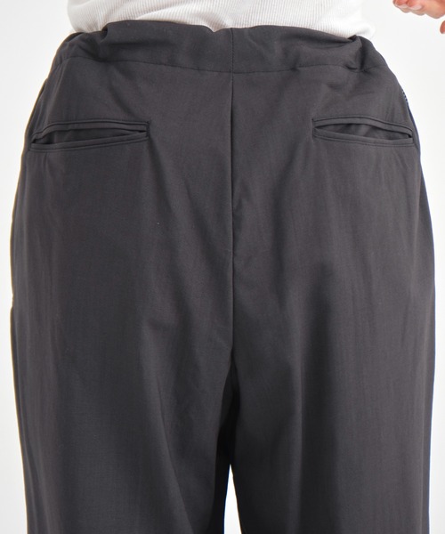 CONZ(コンズ)の「別注wool brainer pants(スラックス・メンズ・ストライプ/ダークグレー・L)」の11枚目の写真