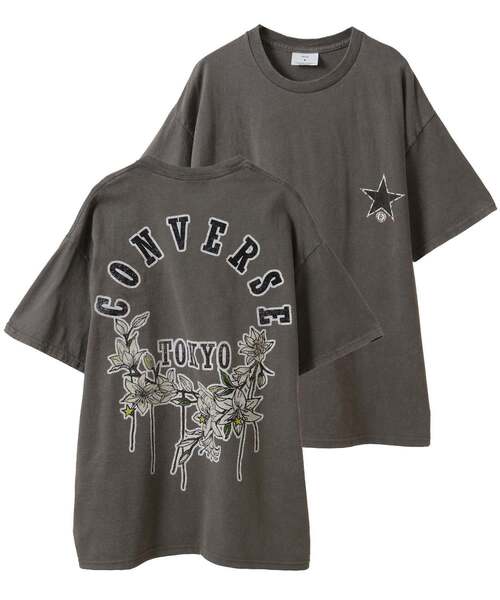CIRCLE FLOWER LOGO TEE（Tシャツ/カットソー）｜CONVERSE TOKYO