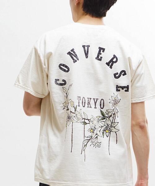 CIRCLE FLOWER LOGO TEE（Tシャツ/カットソー）｜CONVERSE TOKYO