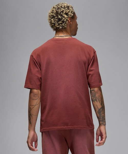 JORDAN BRAND(ジョーダンブランド)の「JORDAN BRAND WSH 85 S/S CREW FZ1914(Tシャツ/カットソー・メンズ・ライトブルー/バーガンディー・M/XL/L)」の3枚目の写真