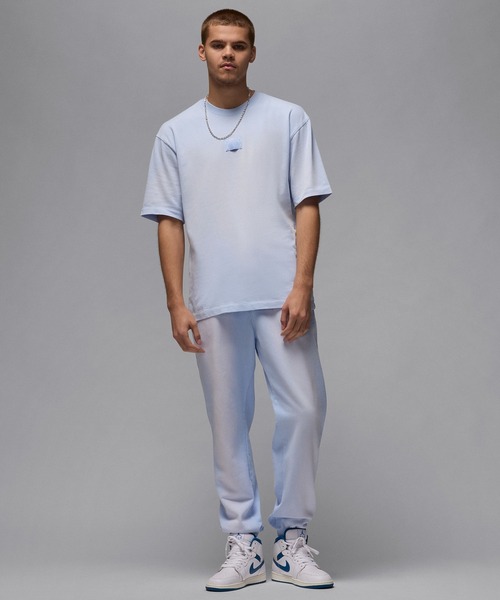 JORDAN BRAND(ジョーダンブランド)の「JORDAN BRAND WSH 85 S/S CREW FZ1914(Tシャツ/カットソー・メンズ・ライトブルー/バーガンディー・M/XL/L)」の7枚目の写真