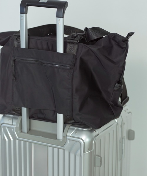 THEATRE PRODUCTS(シアタープロダクツ)の「ナイロンツイル2wayショルダーバッグL/キャリーオンバッグ / 旅行バッグ(ショルダーバッグ・レディース・ブラック/グレー・FREE)」の17枚目の写真