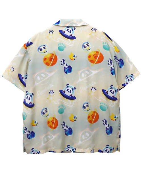 PANDIESTA(パンディエスタ)の「スペースパンダアロハシャツ(M2)(シャツ/ブラウス・メンズ・ブラック/パープル/ベージュ・L/M/XL/XXL)」の22枚目の写真