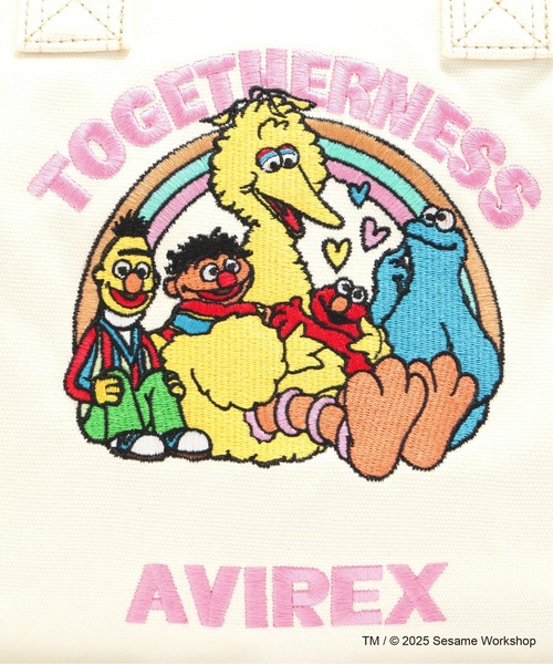 SESAME STREET meets AVIREX》 CANVAS TOTE BAG（トートバッグ