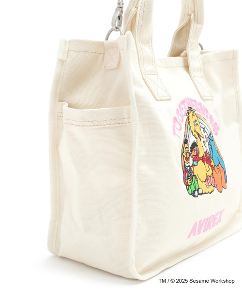 SESAME STREET meets AVIREX》 CANVAS TOTE BAG（トートバッグ