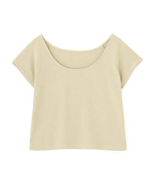 PROPORTION BODY DRESSING(プロポーションボディドレッシング)の「前後2WAYデコルテカットソー / 1215160500(Tシャツ/カットソー・レディース・ホワイト/ブラック/ライトグリーン・FREE)」の13枚目の写真