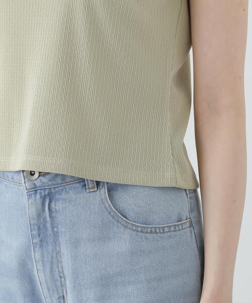 PROPORTION BODY DRESSING(プロポーションボディドレッシング)の「前後2WAYデコルテカットソー / 1215160500(Tシャツ/カットソー・レディース・ホワイト/ブラック/ライトグリーン・FREE)」の22枚目の写真