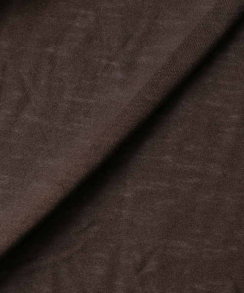 BASERANGE（ベースレンジ）の「【BASERANGE/ベースレンジ】CORE LONG SLEEVE TEE（Tシャツ/カットソー・レディース・ブラック/ブラウン/アイボリー・SMALL）」の10枚目の写真