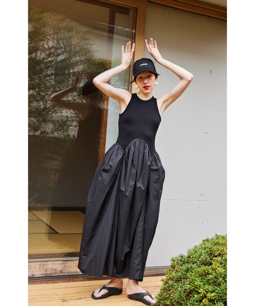 ワンピース OMMO ARCH FLOW GATHER OP OMMO ONLINE STORE / ARCH FLOW GATHER OP