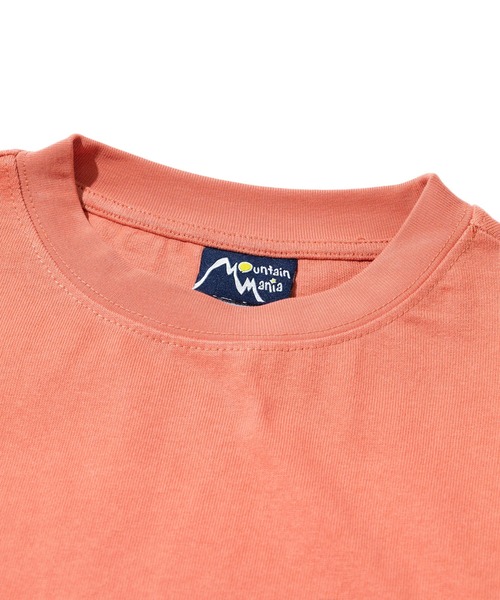 Mountain Mania(マウンテンマニア)の「Mountain Mania/マウンテンマニア EMBROIDERY STYLE ANIMAL ONE STROKE PRINT TEE(Tシャツ/カットソー・メンズ・イエロー/ダークオレンジ・MEDIUM/LARGE/X-LARGE)」の3枚目の写真