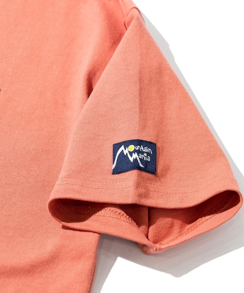 Mountain Mania(マウンテンマニア)の「Mountain Mania/マウンテンマニア EMBROIDERY STYLE ANIMAL ONE STROKE PRINT TEE(Tシャツ/カットソー・メンズ・イエロー/ダークオレンジ・MEDIUM/LARGE/X-LARGE)」の6枚目の写真