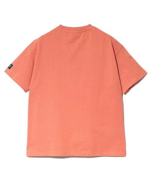 Mountain Mania(マウンテンマニア)の「Mountain Mania/マウンテンマニア EMBROIDERY STYLE ANIMAL ONE STROKE PRINT TEE(Tシャツ/カットソー・メンズ・イエロー/ダークオレンジ・MEDIUM/LARGE/X-LARGE)」の10枚目の写真