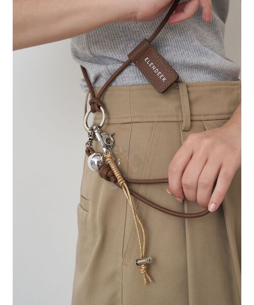 エレンディーク　マルチスマホレザーショルダー　牛革 再入荷】【期間限定10%OFF】ELENDEEK エレンディーク MULTI