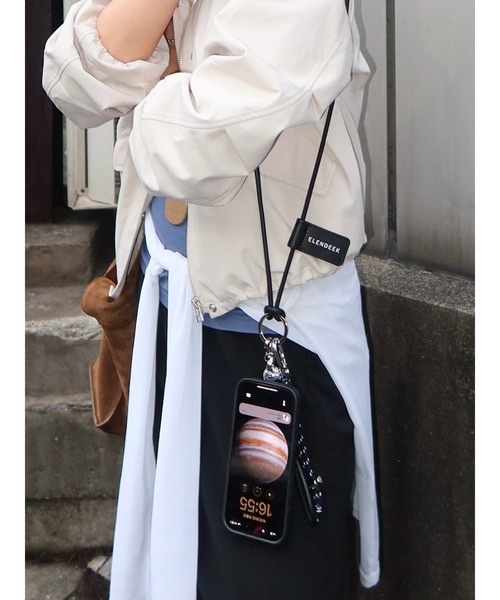 ELENDEEK(エレンディーク)の「マルチスマホレザーショルダー(スマホケース/カバー・レディース・ブルー/シルバー/ブラウン/ブラック/ラベンダー/イエロー・FREE)」の11枚目の写真