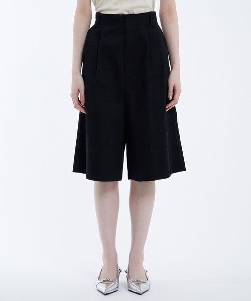 PUBLIC TOKYO(パブリックトウキョウ)の「ワークステッチハーフパンツ(その他パンツ・レディース・ブラック/ホワイト・1/2)」の16枚目の写真