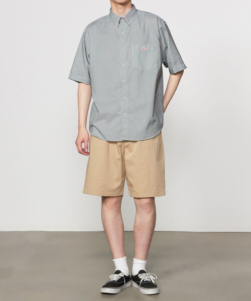 DANTON | プランサーボタンダウン 半袖シャツ MEN 40サイズ DANTON | プランサーボタンダウン 半袖シャツ MEN（シャツ