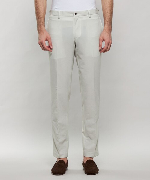 MACKINTOSH LONDON(マッキントッシュ ロンドン)の「【WEB・一部店舗限定】【BREASY JACKET】ポリエステルサッカーセットアップパンツ(その他パンツ・メンズ・グレー/ネイビー・86/82/90/78)」の9枚目の写真