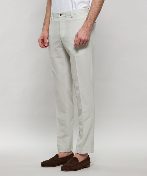 MACKINTOSH LONDON(マッキントッシュ ロンドン)の「【WEB・一部店舗限定】【BREASY JACKET】ポリエステルサッカーセットアップパンツ(その他パンツ・メンズ・グレー/ネイビー・86/82/90/78)」の8枚目の写真