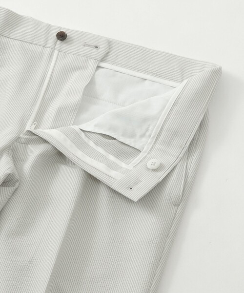 MACKINTOSH LONDON(マッキントッシュ ロンドン)の「【WEB・一部店舗限定】【BREASY JACKET】ポリエステルサッカーセットアップパンツ(その他パンツ・メンズ・グレー/ネイビー・86/82/90/78)」の5枚目の写真