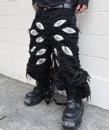 UNIZ（ユニズ）の「【UNIZ】White Eyes Pants / 【ユニズ】ホワイトアイズダメージワイドデニムパンツ（デニムパンツ）」