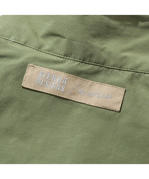 Kinetics（キネティクス）の「FLATLUX Sierra Designs x FLATLUX - Fabric Jacket (フラットラックス シエラデザイン x フラットラックス - ファブリック ジャケット)（マウンテンパーカー・メンズ・カーキ・X-LARGE）」の4枚目の写真