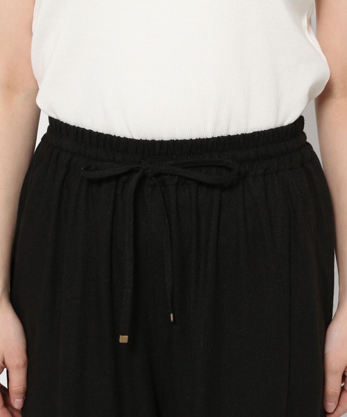 LEPSIM(レプシィム)の「リネンブレンドイージーパンツ 290899(その他パンツ・レディース・アイボリー/ブラウン/ブラック/イエロー・FREE)」の16枚目の写真