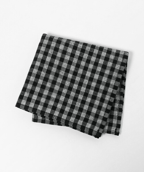 グラフチェック ガーゼ タオル ハンカチ（ハンカチ/ハンドタオル