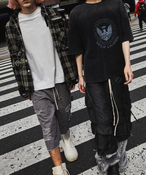 DANKE SCHON（ダンケシェーン）の「DankeSchon/ダンケシェーン/POWDER MILS CIRCLE S/S TEE（Tシャツ/カットソー・レディース・ブラック・L/M）」の4枚目の写真