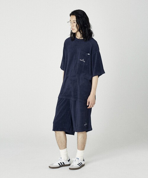 NAUTICA（ノーティカ）の「NAUTICA/ノーティカ ビックシルエット パイル ポケットTシャツ ボーダー柄（Tシャツ/カットソー・メンズ・ライトグレー/ネイビー/ブラウン/その他13・MEDIUM/LARGE/X-LARGE）」の22枚目の写真