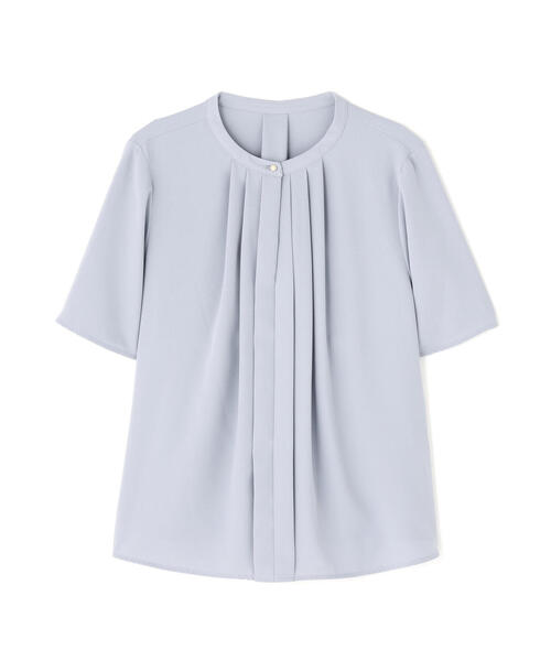 NATURAL BEAUTY BASIC(ナチュラルビューティーベーシック)の「◇フロントタックフレアスリーブブラウス(シャツ/ブラウス・レディース・ベージュ/ブルー/オフホワイト/ブラウン・MEDIUM/SMALL)」の8枚目の写真