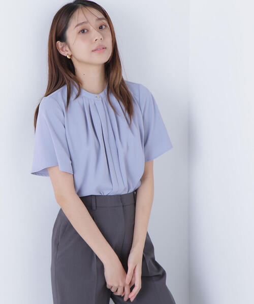 セール】◇フロントタックフレアスリーブブラウス（シャツ/ブラウス