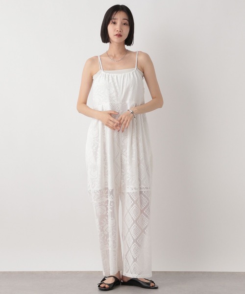 セール】レースキャミサロペ 451656（サロペット/オーバーオール