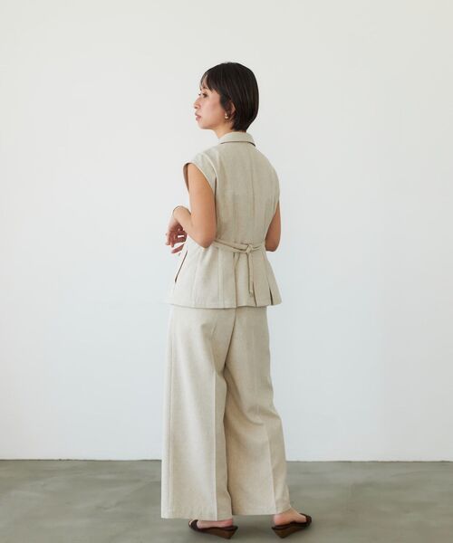 MUSINSA STANDARD LADY'S_リネンライクワイドパンツ_4色 セール】リネンライクワイドパンツ【サスティナブル】（その他