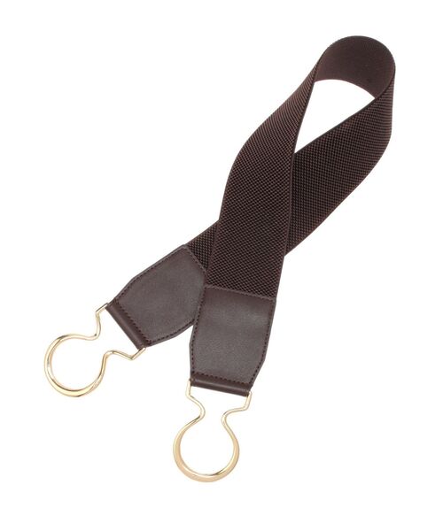 RESEXXY（リゼクシー）の「ゴールドバックルゴムベルト（ベルト・レディース・ブラック/ベージュ/ブラウン・FREE）」の13枚目の写真